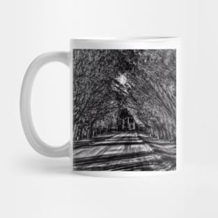 Dark Shines - Black And White Mug